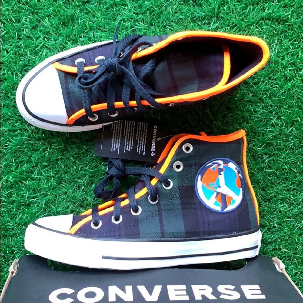 Converse CTAS hi green/brown/white MEN’S - Picture 12 of 16